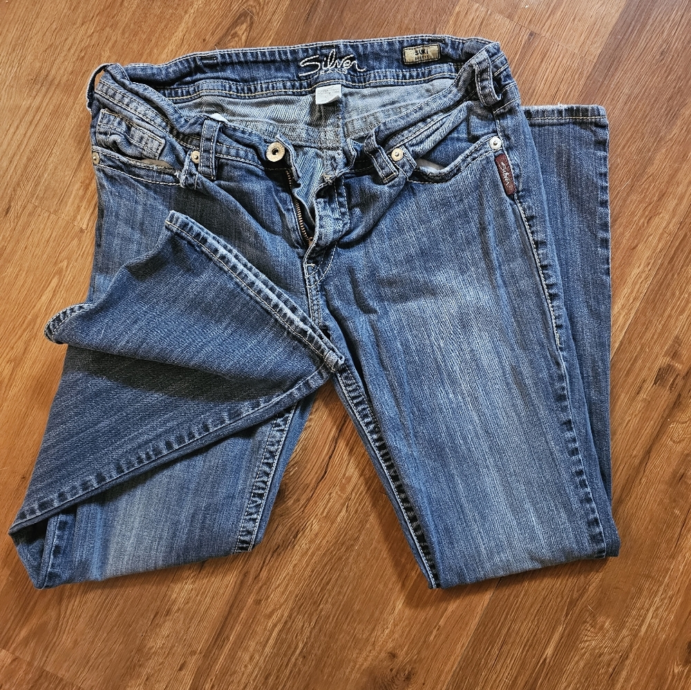 Silver jeans